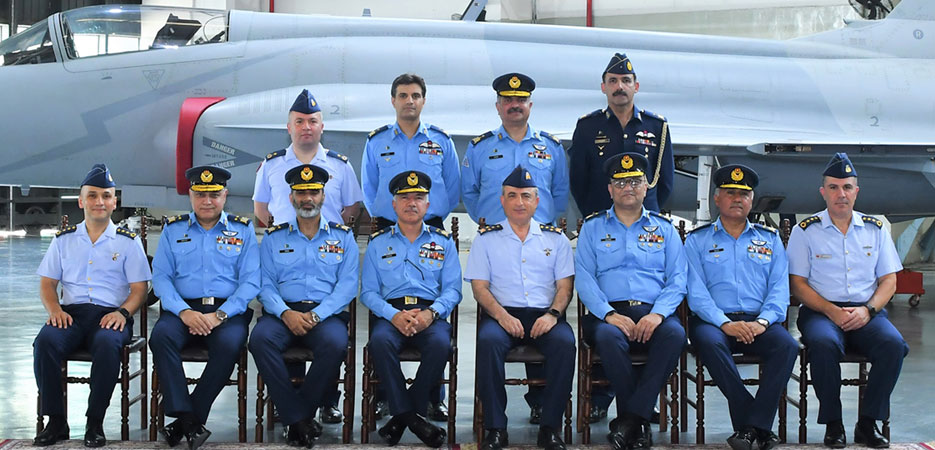 Delegation of Turkish Air Force visit PAC